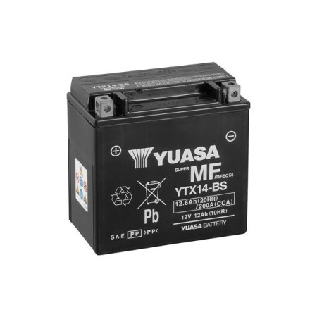 Μπαταρία Αυτοκινήτου Yuasa 12.6Ah (YTX14-BS)